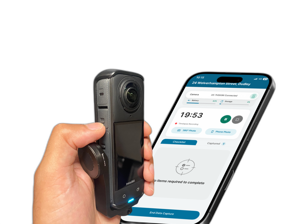 AIM Capture app with Insta360 camera
